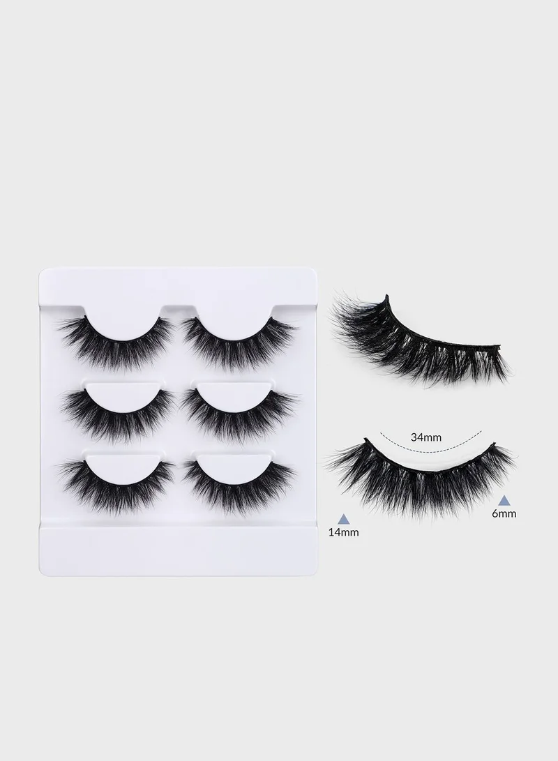 BEPHOLAN BEPHOLAN Super Volume Multi-layered Faux Mink-XMZ276