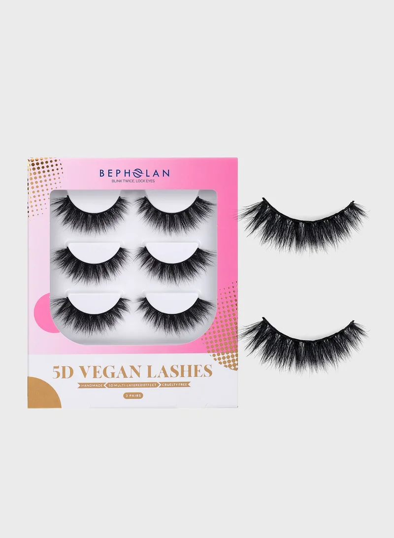 BEPHOLAN BEPHOLAN Super Volume Multi-layered Faux Mink-XMZ276