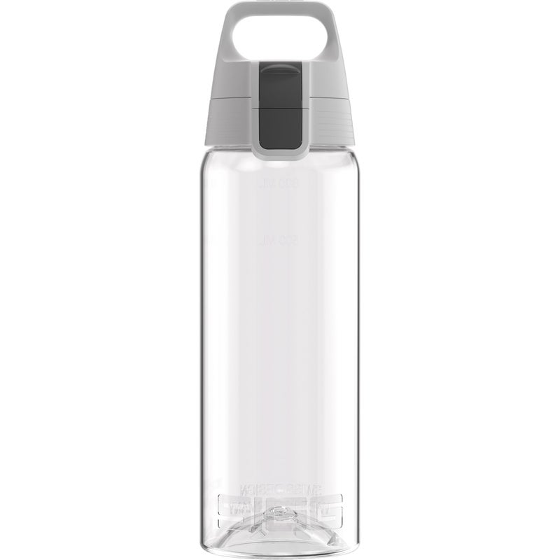 Sigg Tritan Water Bottle Total Color ONE Transparent Suitable For Carbonated Drinks Dishwasher Safe Leakproof Featherweight BPA Free 20 Oz - Image 2