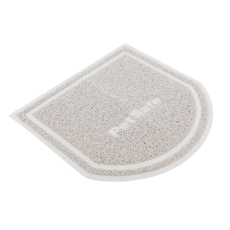 PetSafe Cat Litter Mat - Waterproof Litter Trapping Mat for Hygienic Clean Floors - Anti-Slip Double Layer Back - Cat-Friendly Texture for Sensitive Paws - Small - Image 1