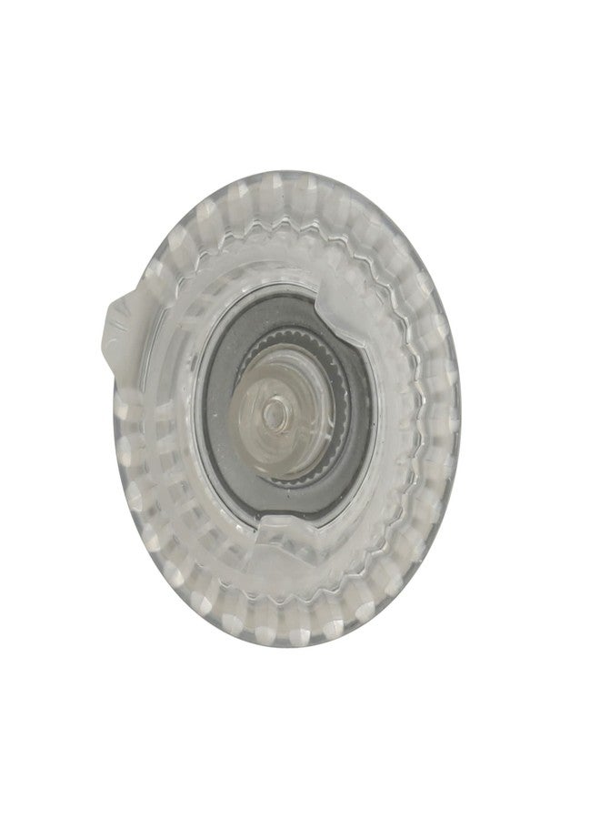 Danco 89060 Round Acrylic Faucet or Tub/Shower Handle, White|Clear - Image 2