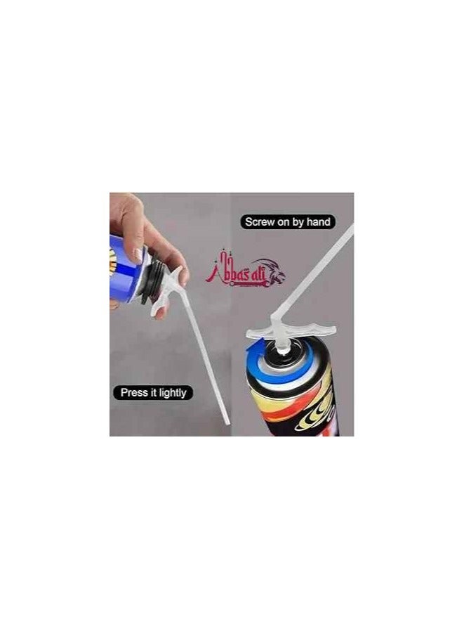 ABBASALI 750ml PU Foam Spray – Expanding Polyurethane Insulation Foam for Sealing, Filling, and Bonding. Ideal for Gaps, Cracks, and Joints. Easy Application with Precise Nozzle. Fast Curing (12) - Image 4