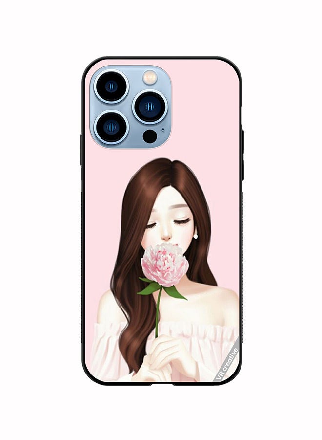 VR CREATIVE Protective Case Cover For Apple iPhone 14 Pro Max Rosy Design Multicolour - Image 1