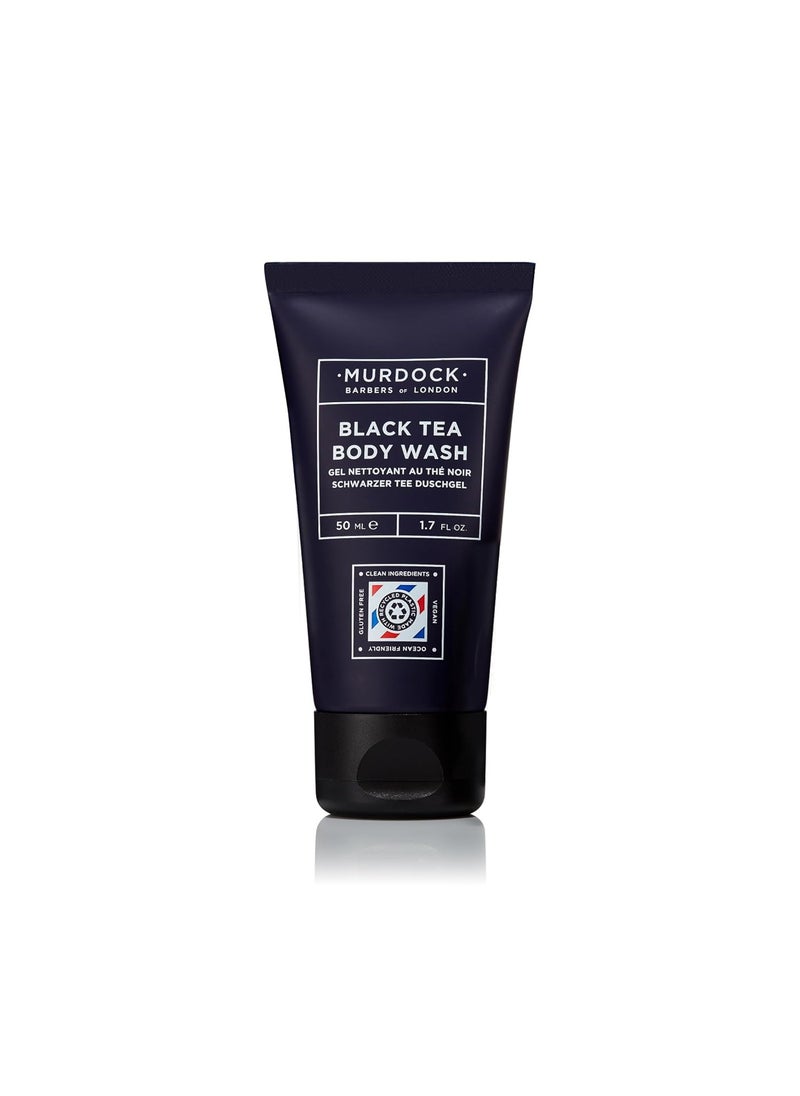 Murdock London - Murdock London Black Tea Body Wash Travel Size  Gently Foams and Rinses Off with a Signature Scent  169 Fl Oz - Image 1