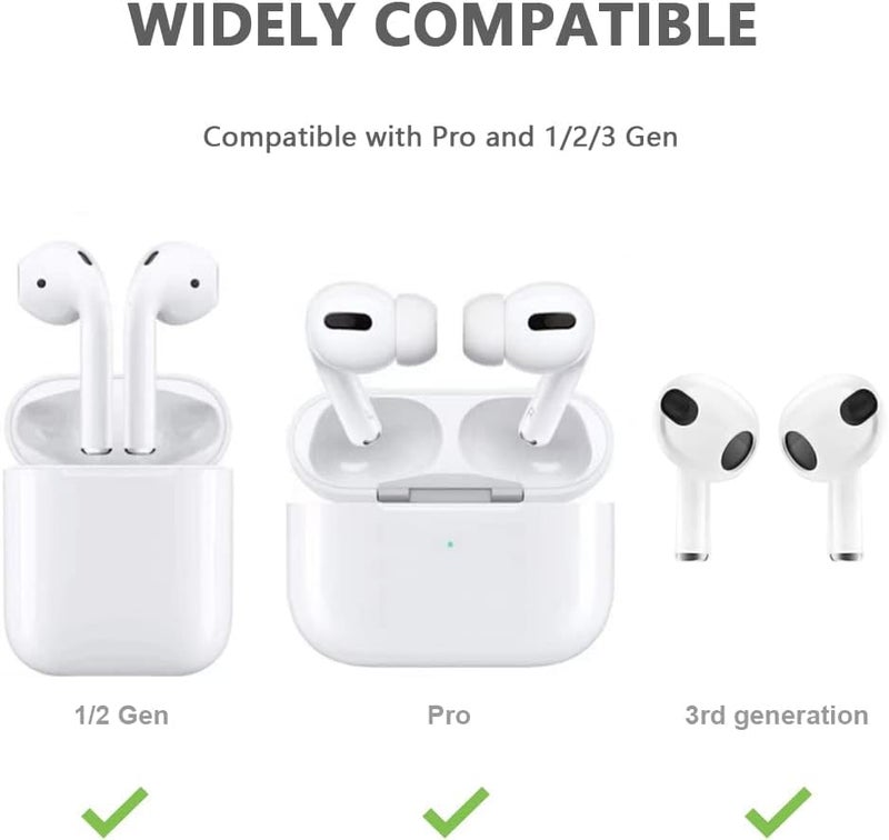 OJOS Ear Hooks Compatible with AirPods 4 2024 and AirPods Pro 2, AirPods 3, AirPods 2 [Multi-Dimensional Adjustable] Accessories for Apple AirPods 4 3 2 1 Gen (Black) - Image 2