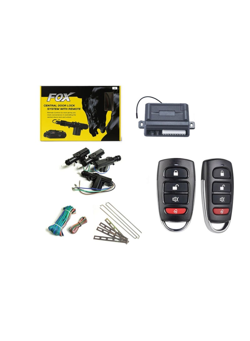 Fox Central Lock Focus offers complete protection for your car with a smart and fast locking system Y119 - Image 1