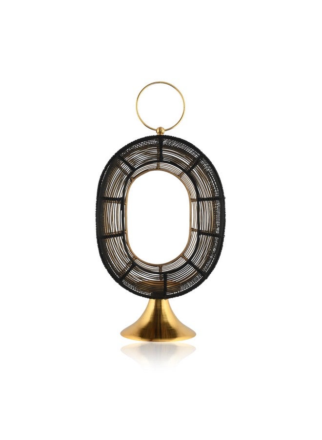 CraftVatika Gift Candle Holder Stand for Home Decoration, Metal Wall Hanging Lantern Tea Lights Candle Holder for Home Decoration Corporate Return Gifts, Housewarming Diwali Wedding Gift - Image 5