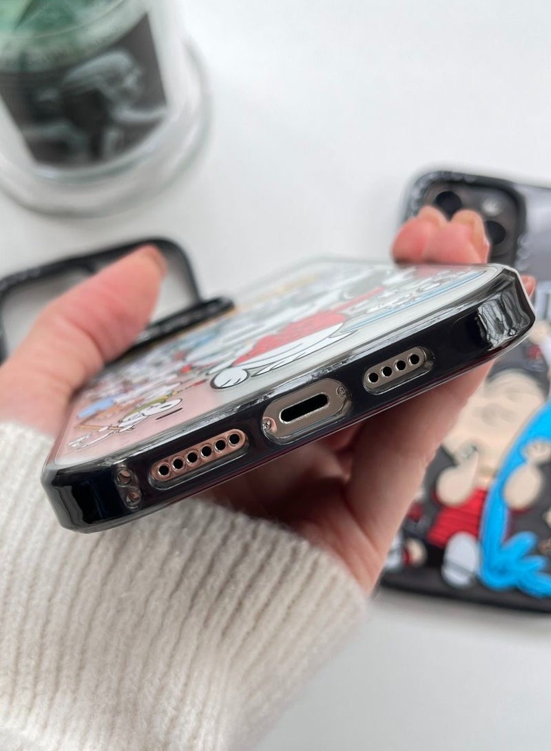 Casetify For iPhone 13 Pro Max Case Snoopy Case Magnetic Magsafe MagFit Anti-Yellowing Technology Cover - Image 3