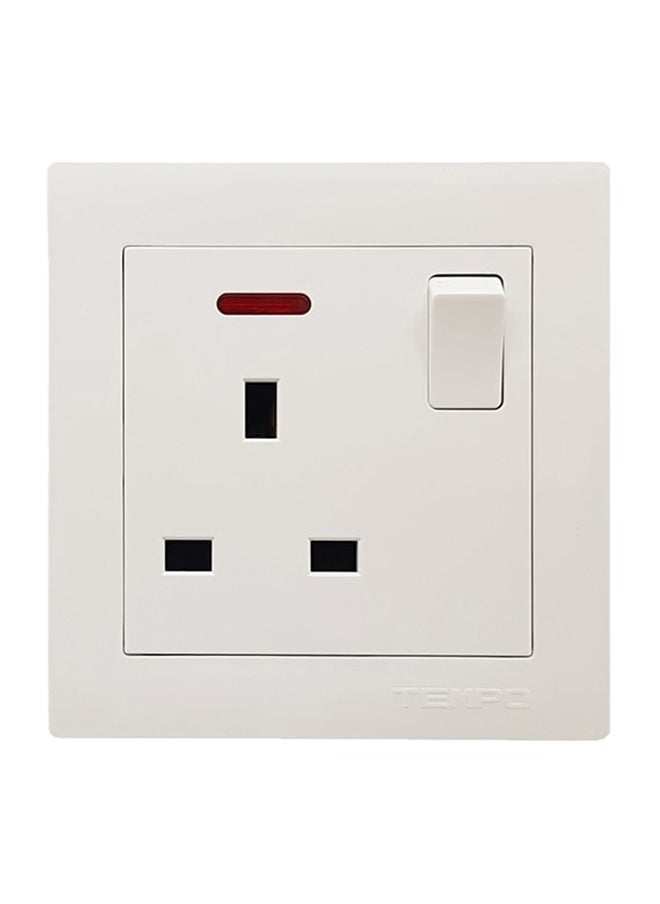 TEMPO - 13A Wall Switched Socket With Switch - Image 1