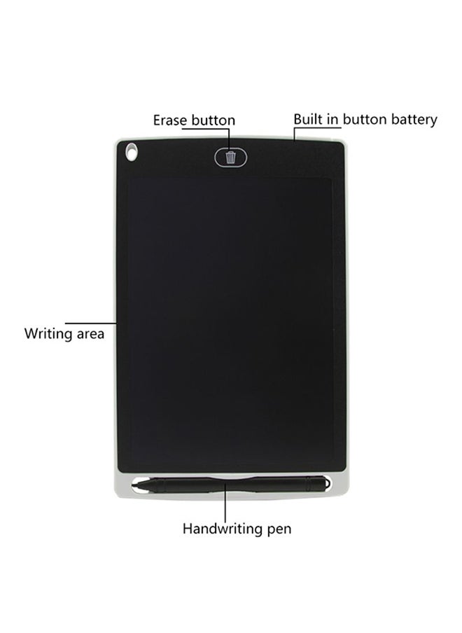 8.5-Inch Portable Lcd Writing Tablet Eco Friendly And No Radiation Protect Eyes 23x15.9x1.2cm