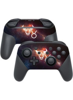 Mightyskins Skin Compatible With Nintendo Switch Pro Controller Taurus | Protective, Durable, And Unique Vinyl Decal Wrap Cover | Easy To Apply, Remove, And Change Styles | Made In The Usa
