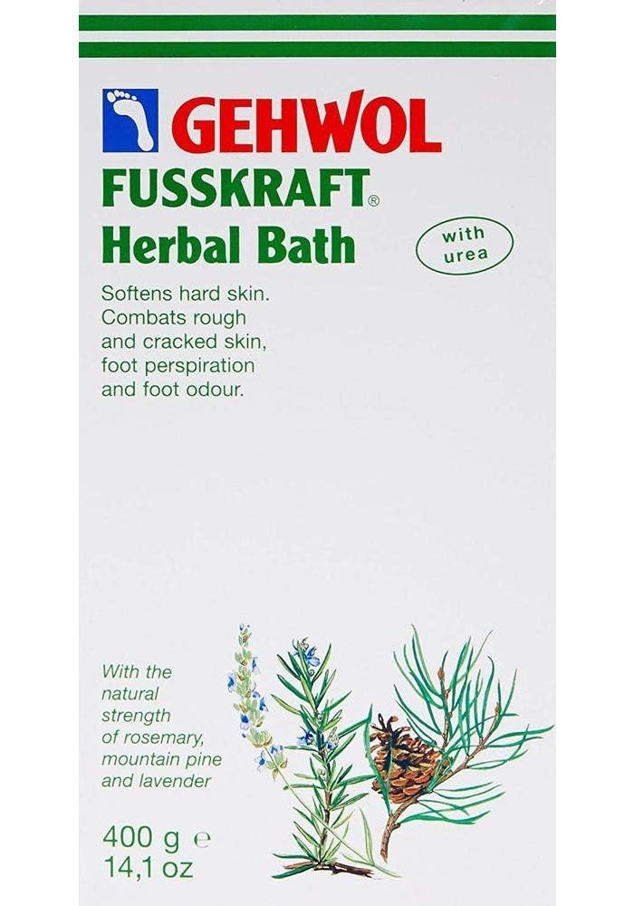 GEHWOL FUSSKRAFT Herbal Bath with Urea, 14.1 oz - Foot Soak for Softening Hard Skin and Reducing Odour - Image 3