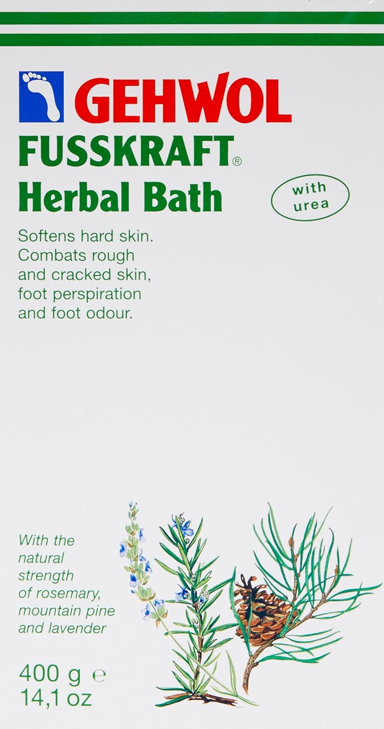 GEHWOL FUSSKRAFT Herbal Bath with Urea, 14.1 oz - Foot Soak for Softening Hard Skin and Reducing Odour - Image 2