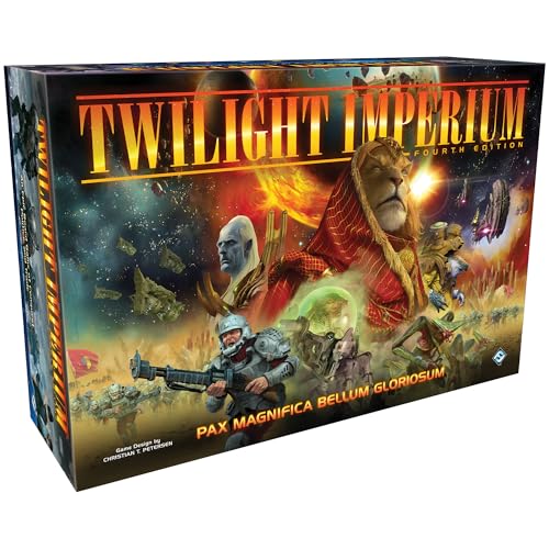 Asmodee Twilight Imperium 4th Edition Board Game  Epic Galactic Conquest SciFi Adventure Strategy Game for Kids  Adults Ages 14 36 Players 48 Hour Playtime - Image 1