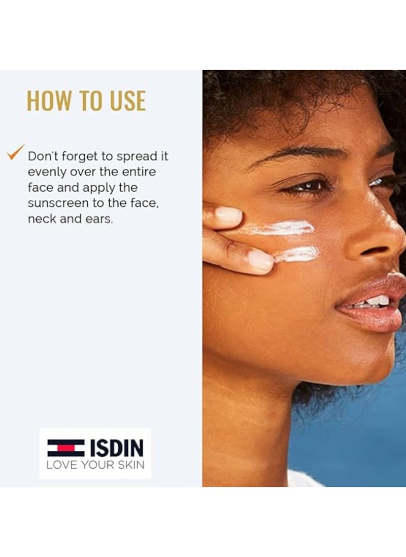 ISDIN Fotoprotector Fusion Water Oil Control Fps 50+ Facial Sunscreen. 50Ml  - Image 5