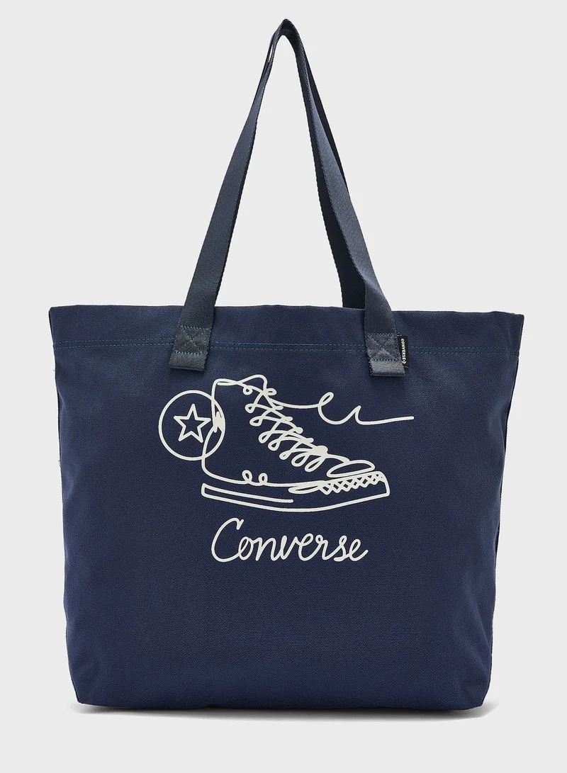 CONVERSE Sneaker Graphic Tote