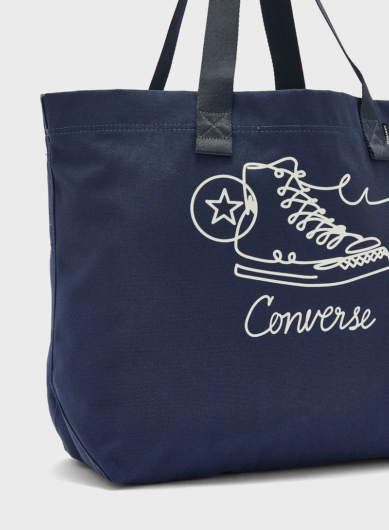 CONVERSE Sneaker Graphic Tote