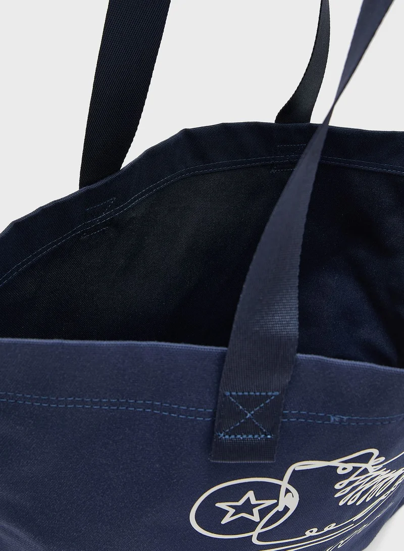CONVERSE Sneaker Graphic Tote
