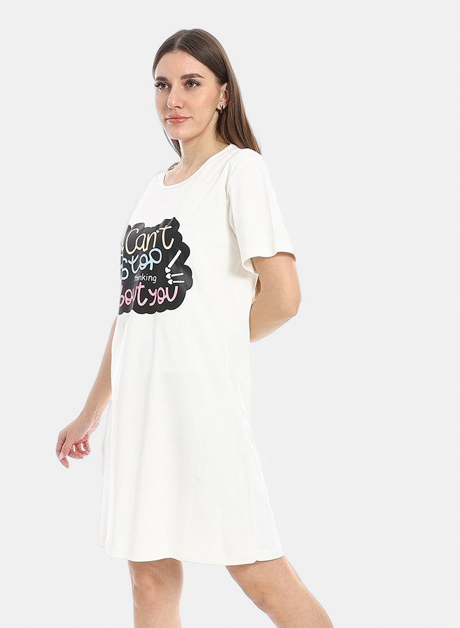 Red Circle sleepshirt short sleeves - Image 2