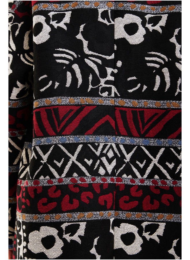 DESIGUAL - Ethnic long coat - Image 1