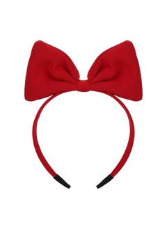 WLLHYF WLLHYF Bow Headbands Red Bowknot Hair Band Fashion Cute Hair Hoop Big Bowknot Headdress Perfect Hair Accessories for Women Girls Party Cosplay 