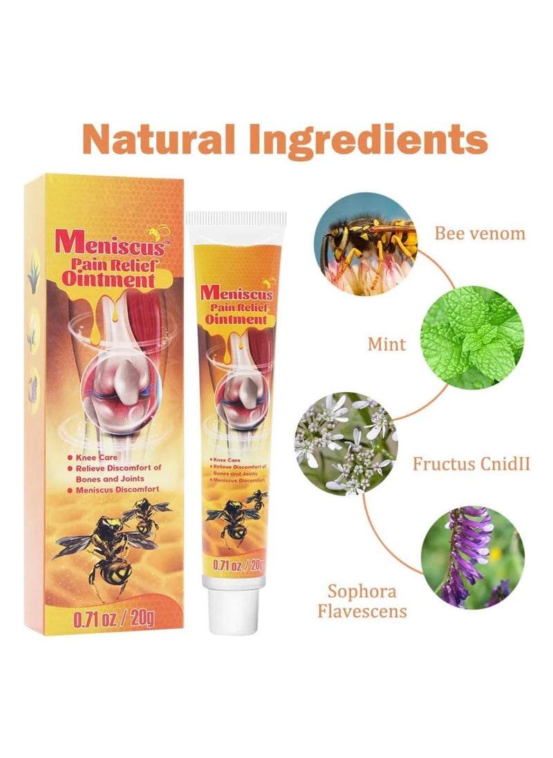 Sumifun - sumifun meniscus pain relief ointment - relieve pain Relieve pain in neck, shoulders, back, hips, joints, muscles, knees and feet muscle pain relief cream pain - Image 1