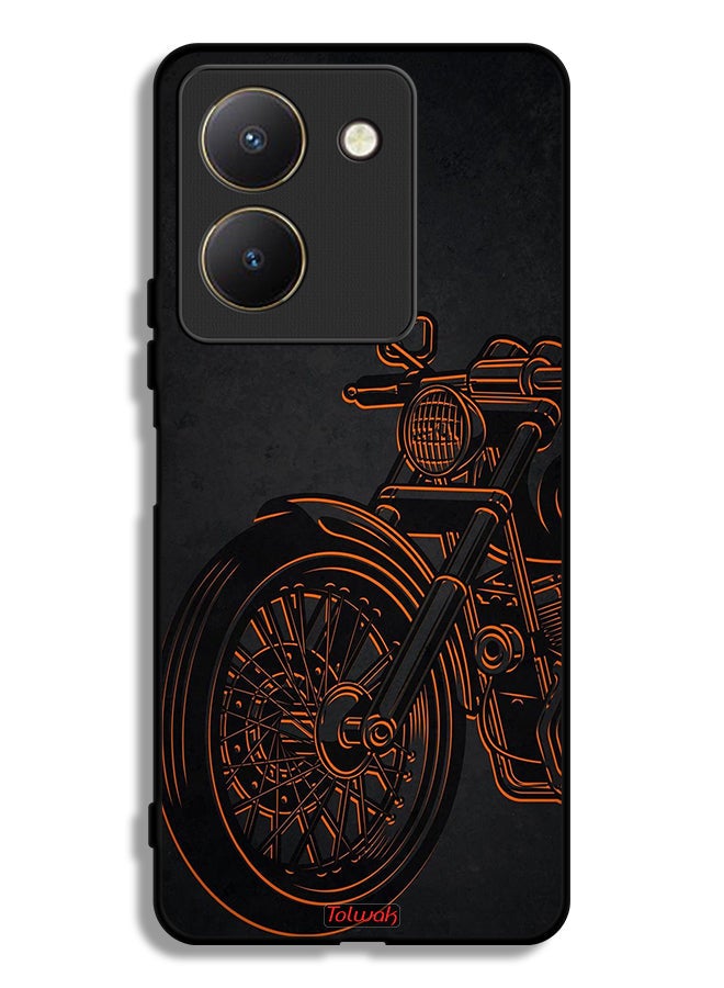 Tolwak vivo Y27s Protective Case Cover Vintage Bike - Image 1