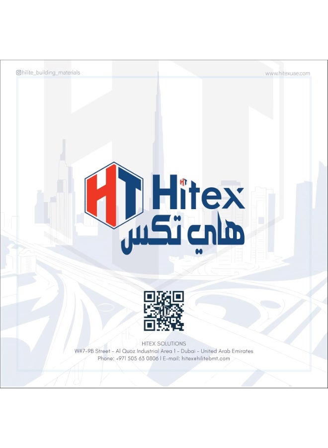 Hitex Stretch Film Roll Pack of 6 | 1.4kg Each Roll | 180 Meters Length | Heavy Duty Clear Pallet Wrap for Packing & Moving - Image 2