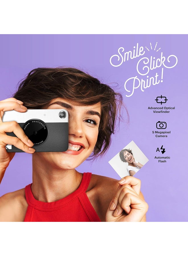 كوداك كاميرا رقمية فورية من Printomatic باللون الأسود - Image 3