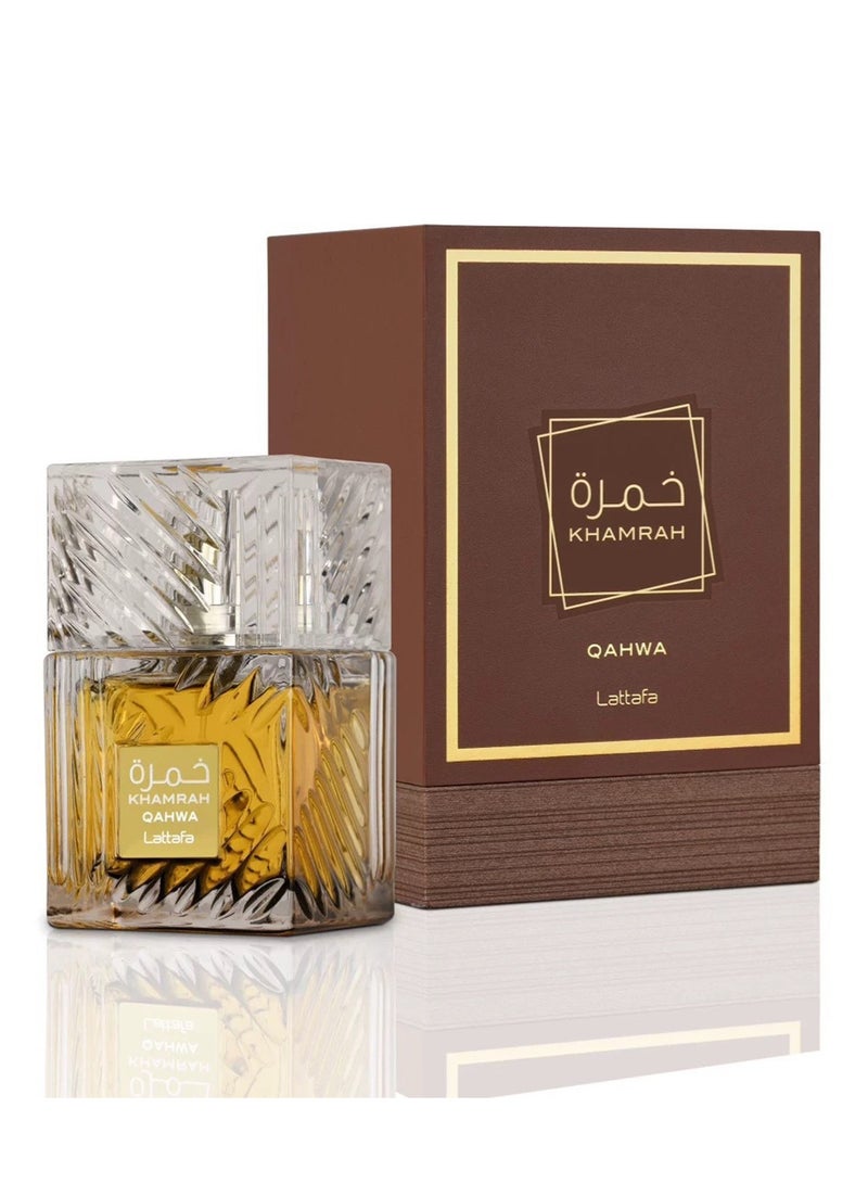 Lattafa KHAMRAH QAHWA  Perfume Gift Set 100ML - Image 1