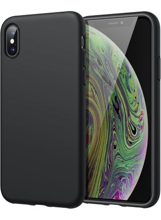 Silicone Case For Iphone X Iphone Xs 5.8 Inch Silky Soft Touch Full Body Protective Case Shockproof Cover With Microfiber Lining Black - pzsku/Z6ABC6C4ED1CEB86166EEZ/45/_/1731420254/f06dfa69-1532-407b-9350-da2de2cfa365