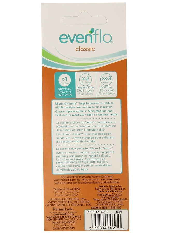 Evenflo Classic Clear Bottle without BPA, 4 Ounce - Image 2