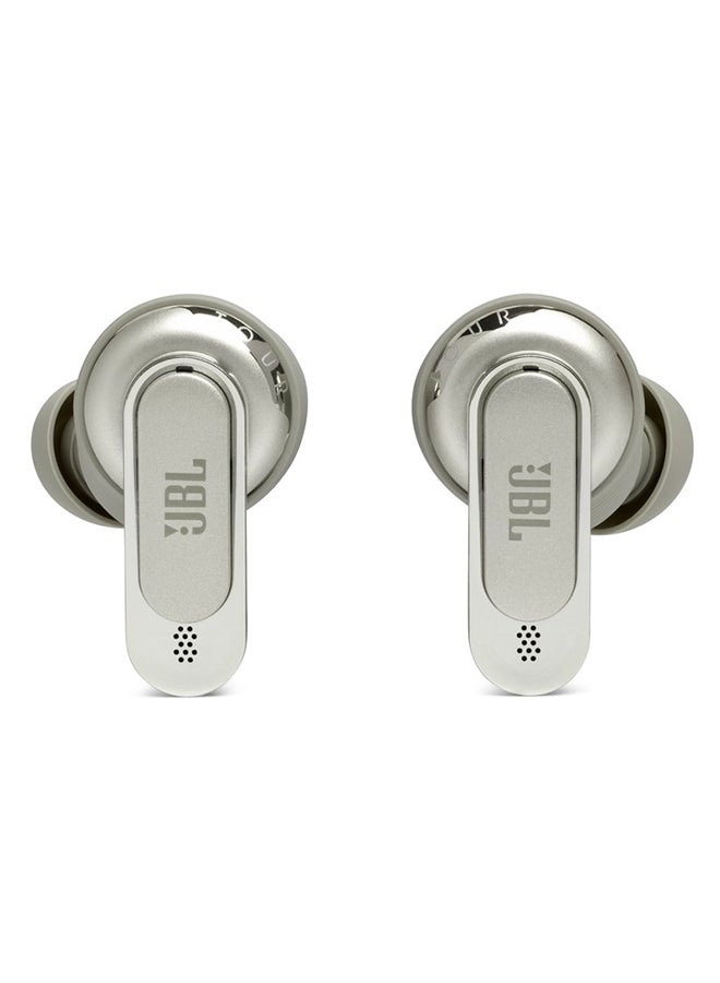 JBL Tour Pro 2 True Wireless Noise Cancelling Earbuds, Smart Case, Ambient, 6-Mic Technology, Immersive Legendary Sound, Amplification, Bluetooth 5.3, Le Audio Champagne - Image 5