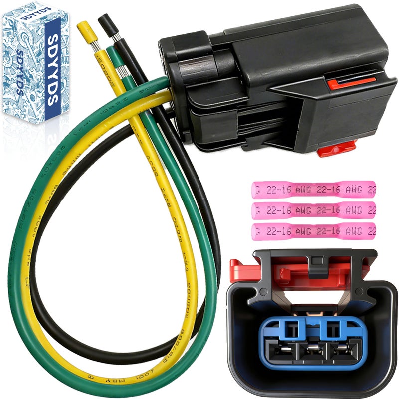 SDYYDS Connector Oil Pressure Switch Camshaft Sensor Crankshaft Sensor for Chrysler Dodge Jeep Ram Cadillac 12126471 12167146 15305859 4897087AA 5014007AA 5014007AB - Image 3