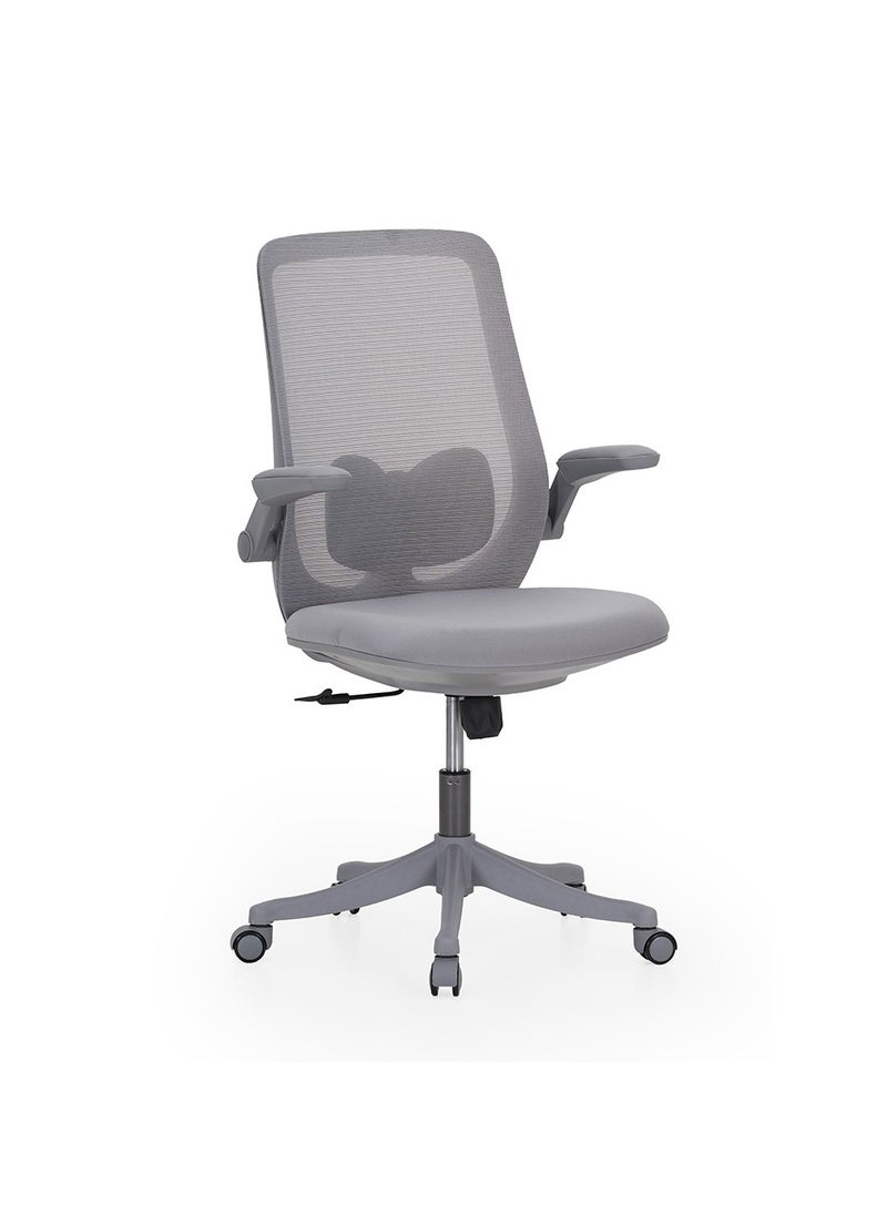 ROYALOAK Royaloak Venice Mesh Computer Chair | High Grade Nylon Mesh | High Back Support | Adjustable Armrest | Injection Mould Element | Comfortable Seating Space | Seat Tilt Lock Paddle | Nylon Base  - Image 4