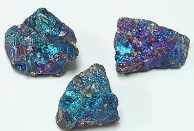 Pachamama Essentials Peacock Ore Crystal  Chalcopyrite Natural Rough Specimen  Healing Stone  Crystal Healing Large