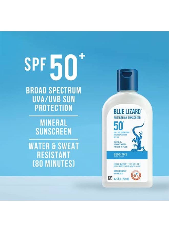 Sensitive Mineral Sunscreen With Zinc Oxide Spf 50+ Water Resistant Uva/Uvb Protection With Smart Bottle Technology Fragrance Free 875 Oz - pzsku/Z6ABCBDCACA04914CC76FZ/45/_/1662466645/ac4d9422-fa08-4fce-a320-f09abce13a40