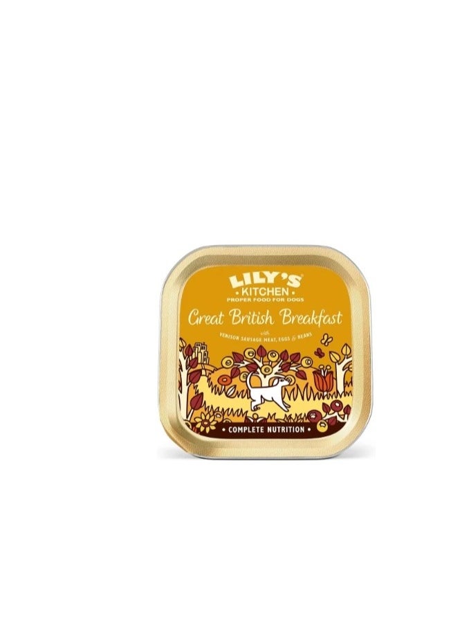 Lily's Kitchen Lily's Kitchen Great British Breakfast Wet Dog Food 150G  - Image 1