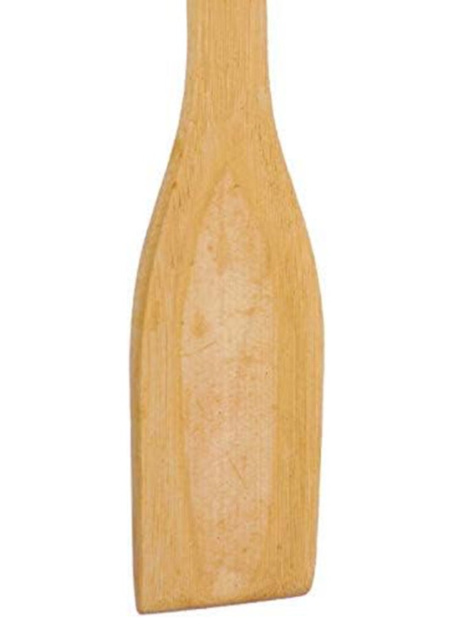 4 Pieces Wooden Cooking Utensil Set Beige  - Image 4