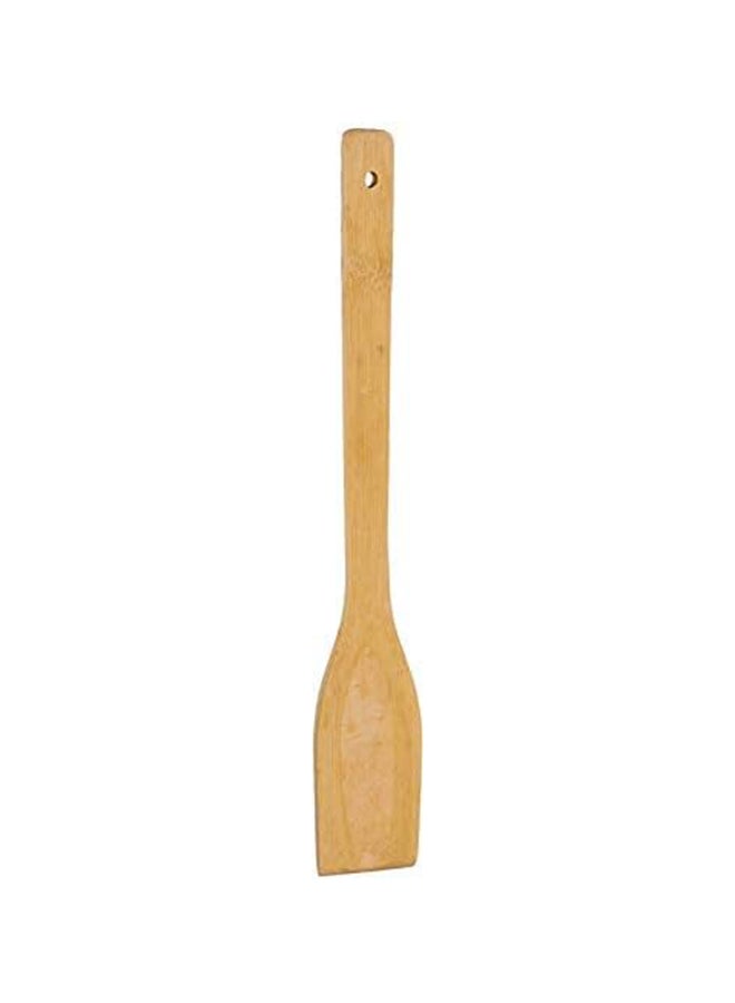 4 Pieces Wooden Cooking Utensil Set Beige  - Image 3