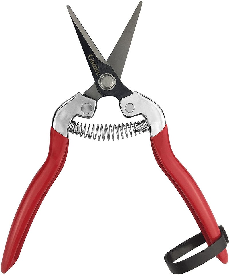 gonicc Professional Micro-Tip Pruning Snip (GPPS-1008), Small Garden Hand Pruner & shears For Arranging Flowers, Trimming Plants & Hydroponic Herbs, And Harvesting Fruits & Vegetables. - Image 2