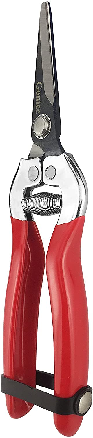 gonicc Professional Micro-Tip Pruning Snip (GPPS-1008), Small Garden Hand Pruner & shears For Arranging Flowers, Trimming Plants & Hydroponic Herbs, And Harvesting Fruits & Vegetables. - Image 4