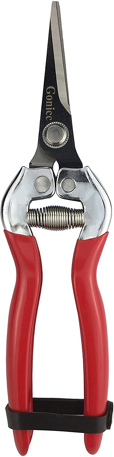 gonicc Professional Micro-Tip Pruning Snip (GPPS-1008), Small Garden Hand Pruner & shears For Arranging Flowers, Trimming Plants & Hydroponic Herbs, And Harvesting Fruits & Vegetables. - Image 3