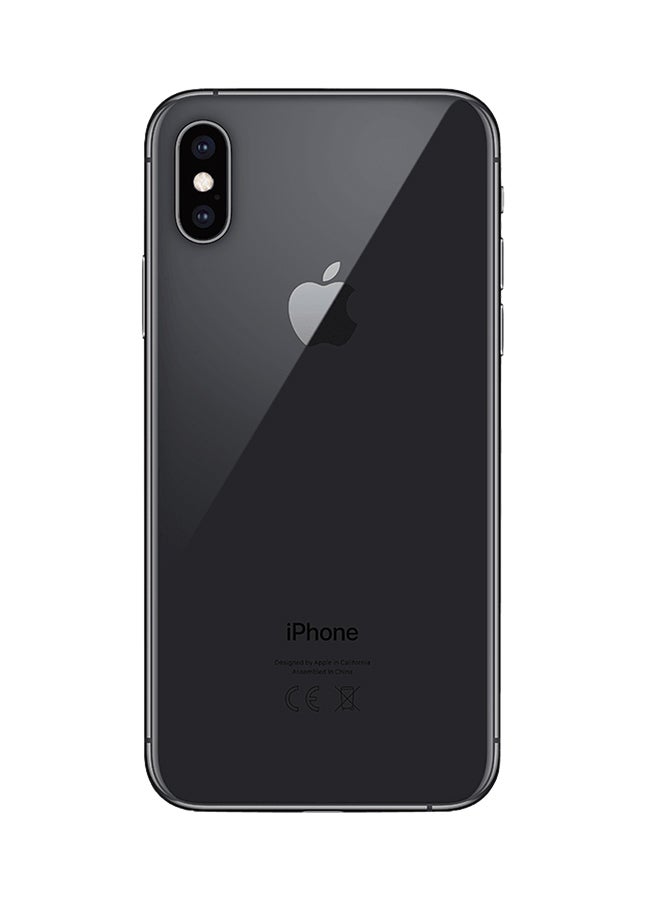 ابل  آيفون XS مع فيس تايم سعة 256 جيجابايت يدعم تقنية 4G LTE رمادي فلكي - Image 2