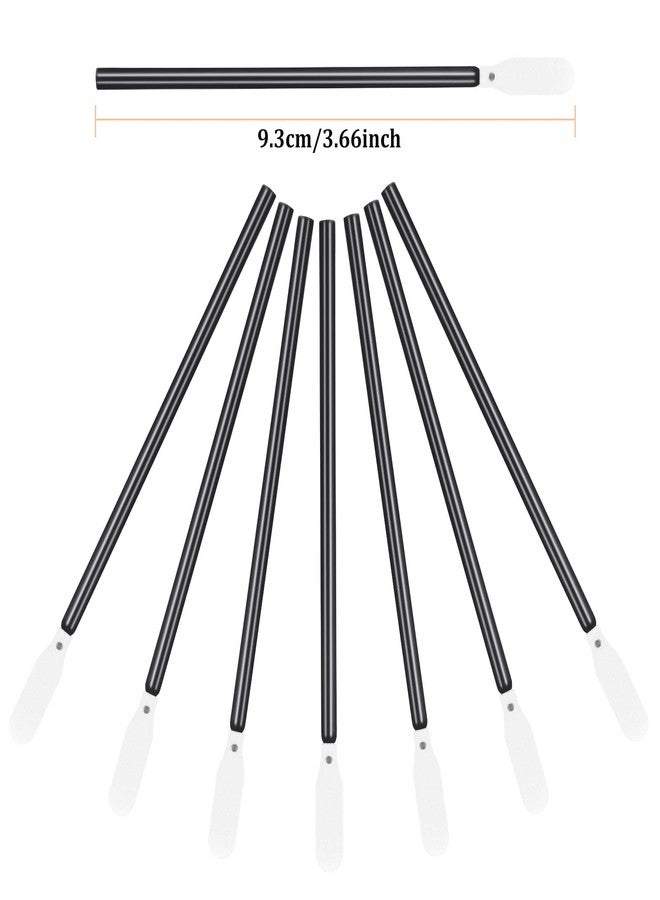 Chinco 200 Pieces Foam Swab Sponge Swab Foam Tips Sponge Stick for Inkjet Printer Print Head Camera Optical Lens Optical Equipment(Black,3.66 Inch) - Image 3