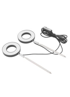 NIBEMINENT Plant Light Rings Full Spectrum Stretchable 2 Head 4 Speed Dimming 3 Gears Timing LED Plant Grow Light for Succulent Plant Potted Plant  - Image 2