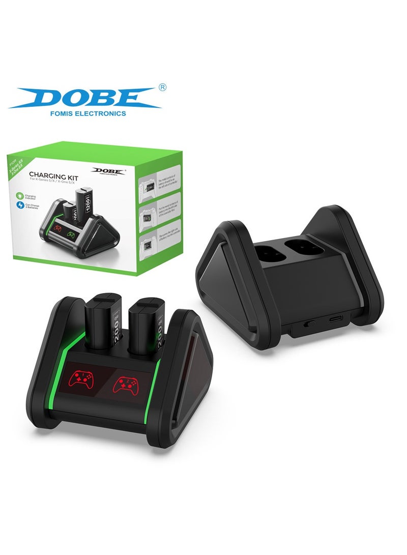 General Xbox series X/S wireless controller charging battery pack ONE S/X controller dual battery holder charging 1200 mAh  - Image 1