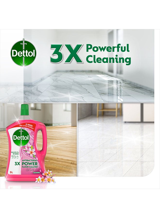 Dettol Jasmine All  Purpose Cleaner Pack Of 2 3Liters - Image 3