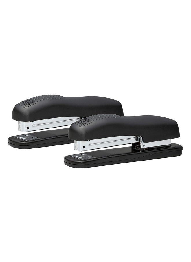 Bostitch Bostitch Office Ergonomic 20 Sheet Desktop Stapler, Black, 2-Pack  - Image 1