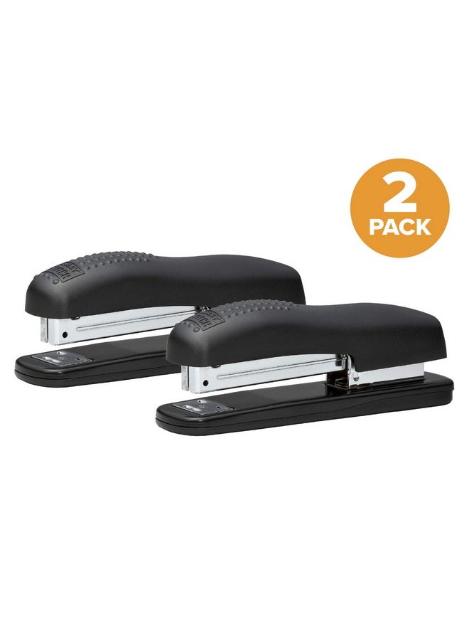 Bostitch Bostitch Office Ergonomic 20 Sheet Desktop Stapler, Black, 2-Pack  - Image 3